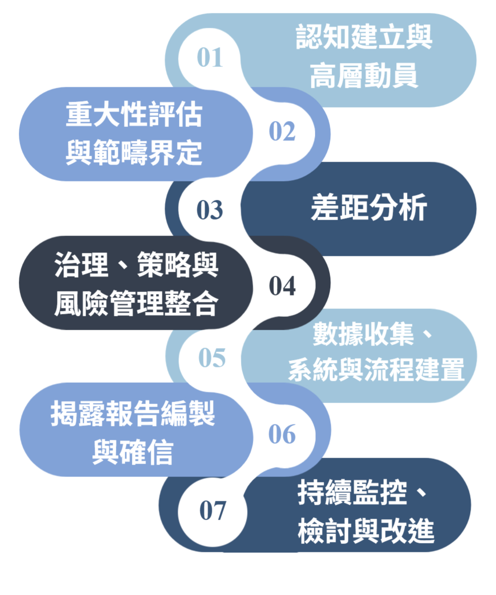 IFRS S1輔導流程