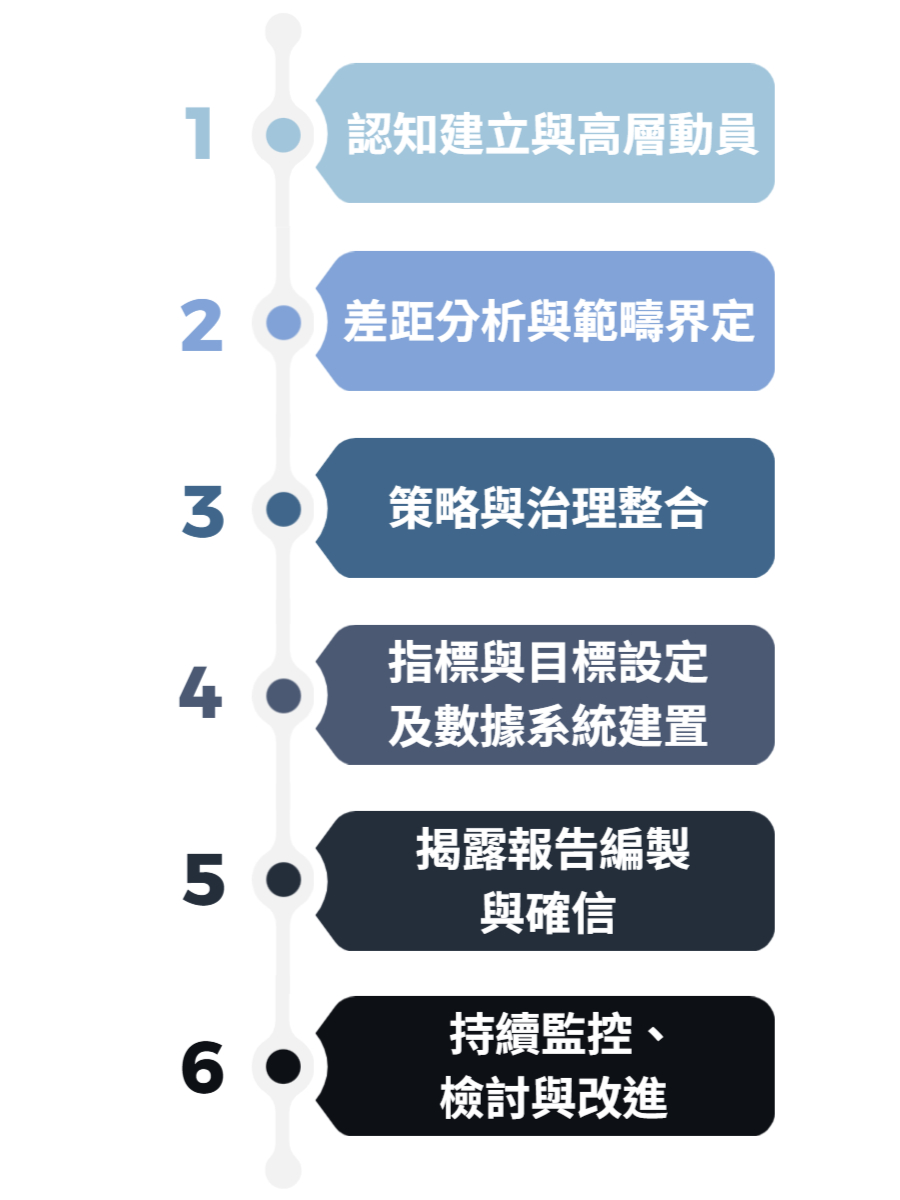 IFRS S2輔導流程