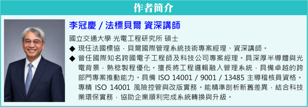 ISO 9001：2026 品質文化與道德行為-作者簡介